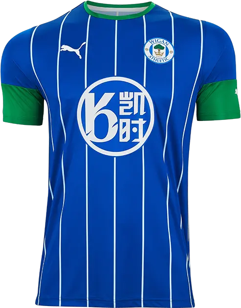  Home Wigan Athletic Online Store Wigan Home Kit 2019 20 Png Shirt Png