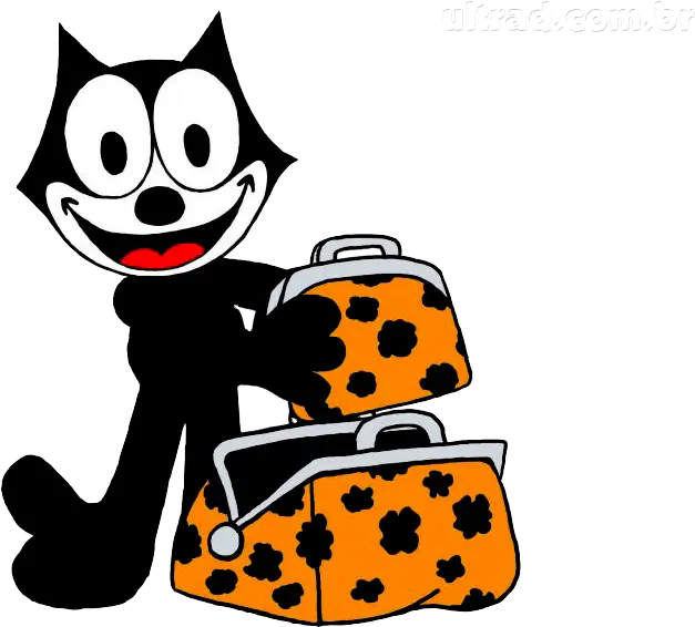  Download Gato Felix Em Png Felix The Cat In Bag Felix The Cat Png