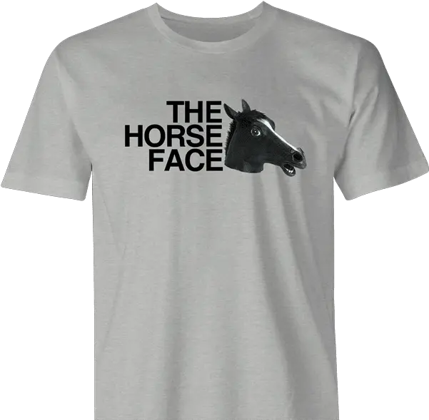  Funny Horse Face T North Face Png Horse Mask Png