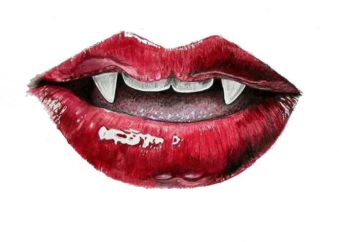  Vampire Lips Png Download Vampire Mouth Png Vampire Teeth Png