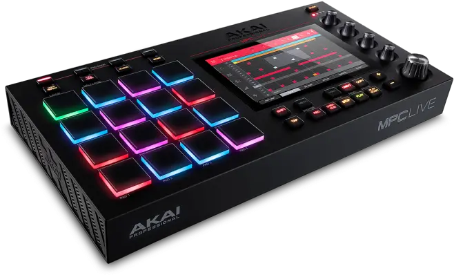  Akai Pro Mpc Live Akai Mpc Midi Png Battery Icon Is On But Not Showing