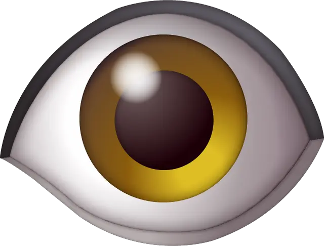  Iphone Emoji Apple Faces Eye Emoji Png Eye Emoji Transparent