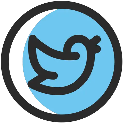  Twitter Colored Stroke Icon Transparent Png U0026 Svg Vector File Instagram Colored Stroke Icon Twitter Logo Image