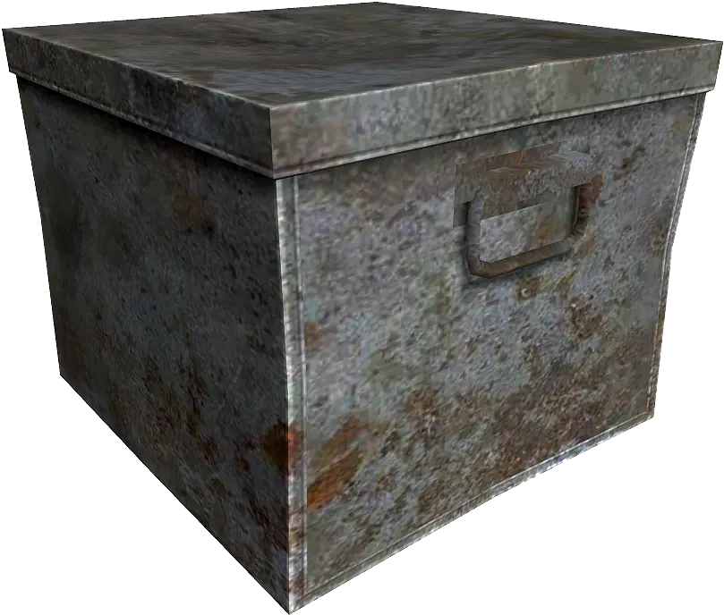  Add A Metal Crate To Wurm Fallout Metal Box Png Crate Png