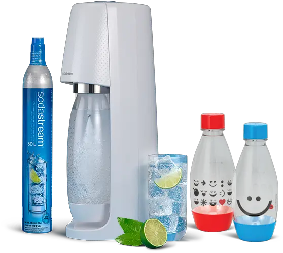  Download Hd Spirit White U0026 Twinpack Emoji Bottles Sodastream Png Water Emoji Transparent