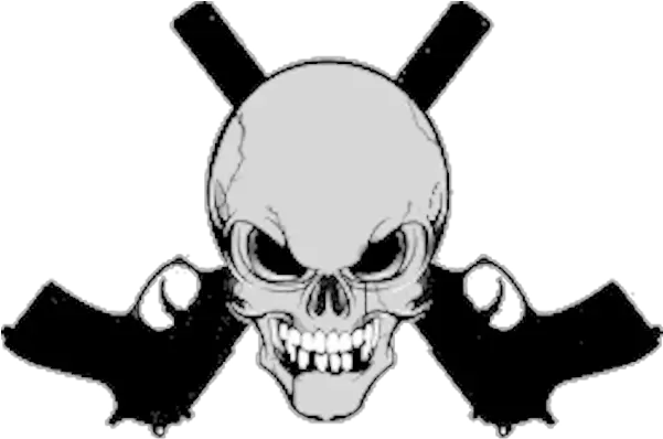  Download Gun And Skull Png Skull With Gun Png Skull Png