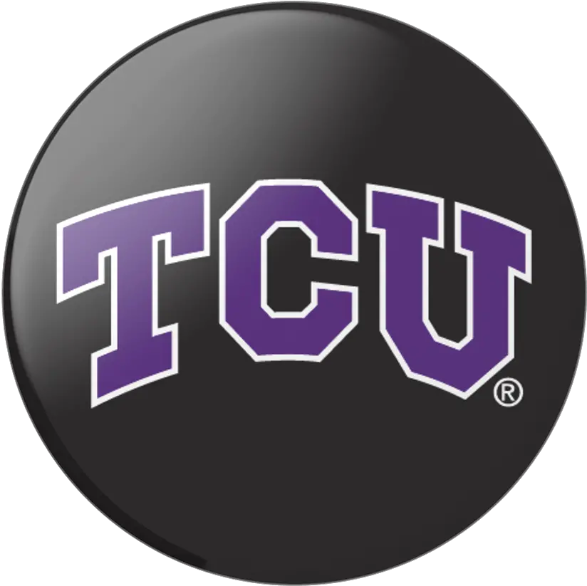  Tcu Black Texas Christian University Png Tcu Logo Png