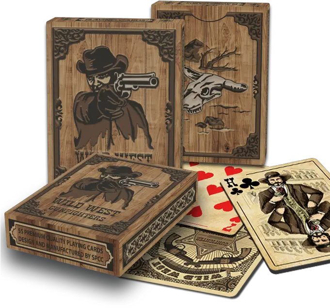  Wild West Playing Cards The Decks That Will Cross Wild West Style Playing Cards Png Poker Cards Png