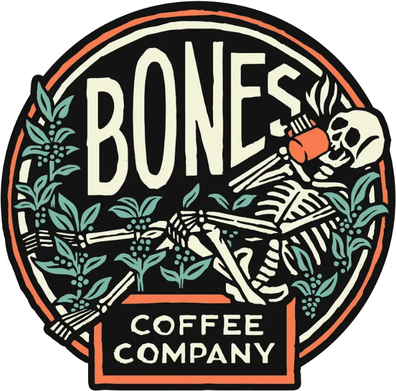  5 Bag Sample Pack Bones Coffee Company Png Halloween Logo