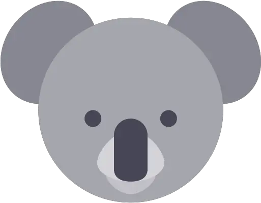  Koala Png Icon Flat Design Koala Koala Transparent