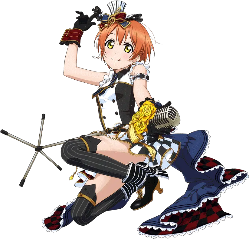  School Idol Tomodachi Cards Album 408 Hoshizora Rin Ur Love Live Idolized Maid Png Love Live Rin Icon