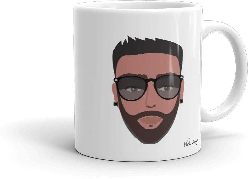  Designer Series Mug Blackkapscom Coffee Cup Png Angel Emoji Png