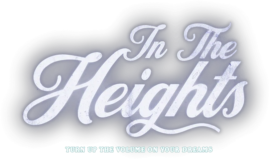  In The Heights Heights 2020 Logo Png Movie Logo