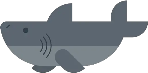  Shark Png Icons And Graphics Shark Flat Png Fin Png