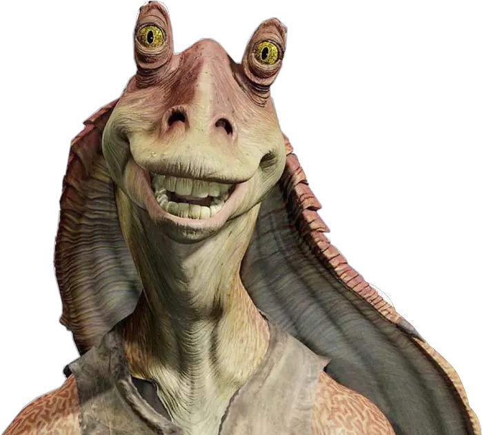 Largest Collection Of Free Toedit Jar Jar Binks Stickers Star Wars Jar Jar Binks Png Jar Jar Binks Transparent