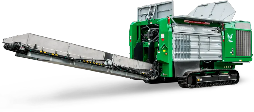  Komptech Terminator Single Shaft Waste Shredder Komptech Png Terminator Png