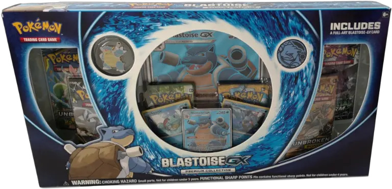  Pokemon Blastoisegx Premium Collection Box Action Figure Png Blastoise Png