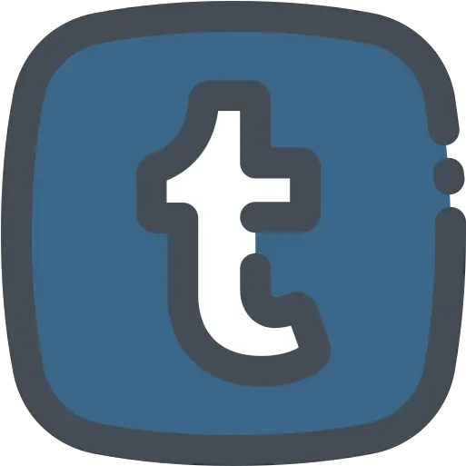  Social Media Logo Tumblr Free Icon Iconiconscom Social Media Logo Met T Png Social Icon Images