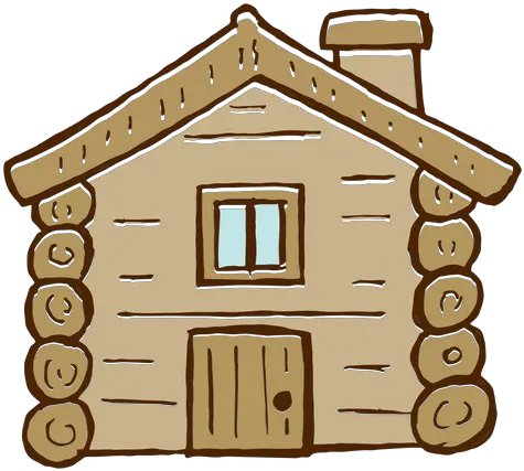  Transparent Png Svg Vector File Cabaña Dibujo Png Hut Png