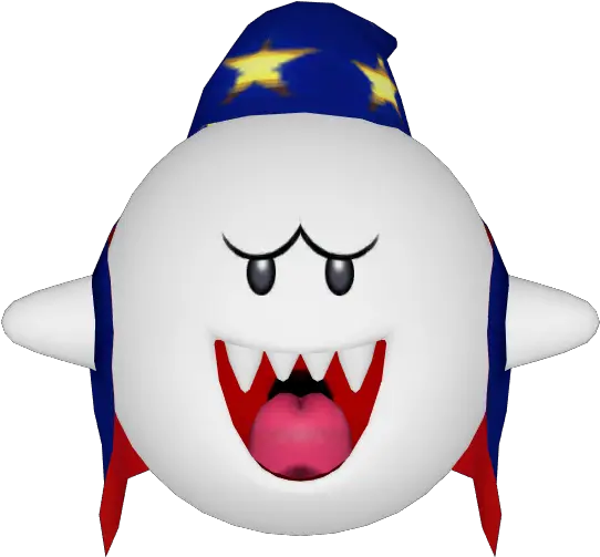  Gamecube Mario Party 4 Boo Host The Models Resource Cartoon Png Boo Png