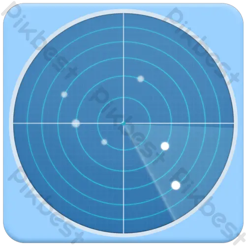  Mobile Radar App Software Icon Psd Ui Free Download Shooting Target Png Mobile Icon Psd