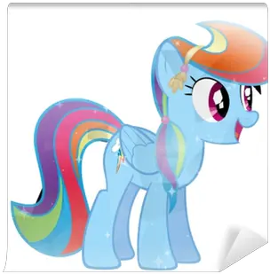  Wall Mural Rainbow Dash Pixersus My Little Pony Crystal Empire Rainbow Dash Png Rainbow Dash Icon