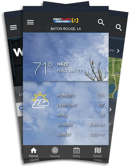  To Download The Wafb First Alert Weather App Smartphone Png Weather Channel App High Wind Alert Icon