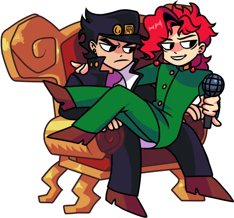  Jotaro And Kakyoin Friday Night Funkin Jotaro Png Jotaro Icon