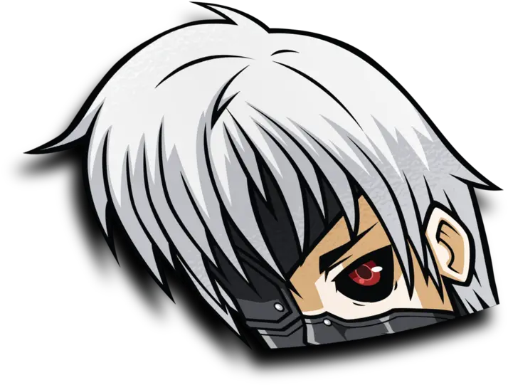  Ken Kaneki Peeker Sticker Kaneki Ken Tokyo Ghoul Peeker Sticker Png Ken Kaneki Transparent