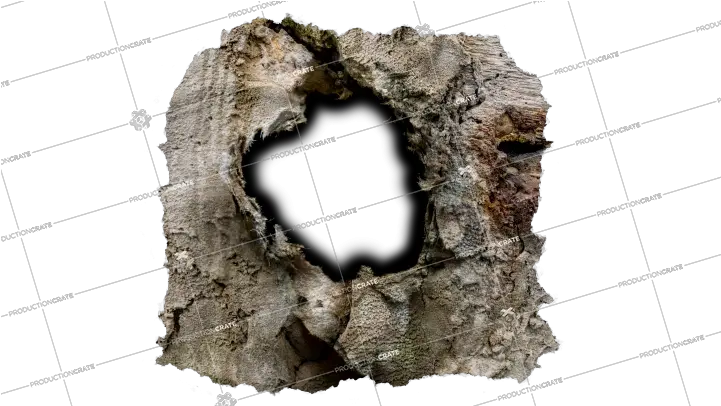  Broken Wall 2 Shaded Png Driftwood Broken Wall Png