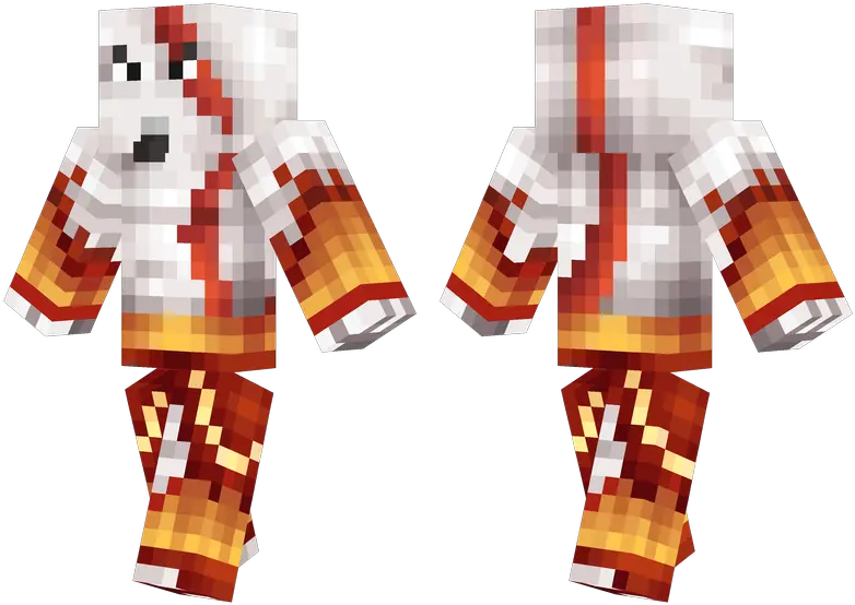  Kratos Minecraft Skin Hd Kratos Png Kratos Png