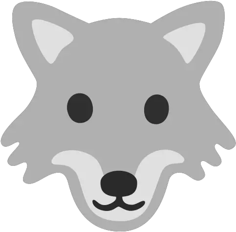  Wolf Emoji Wolf Emoji Png Wolf Face Icon