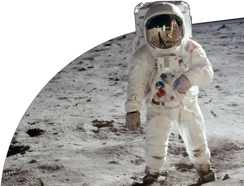  Transparent Png Astronaut In Space Speedmaster Moonwatch Buzz Aldrin Astronaut Transparent