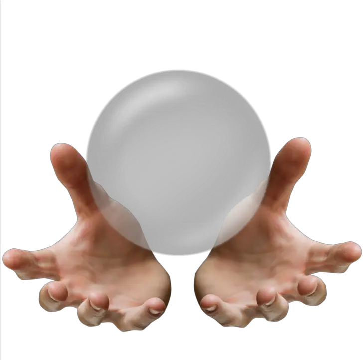  Download Hands Ball Crystalball Crystal Mãos Png Crystal Ball Png