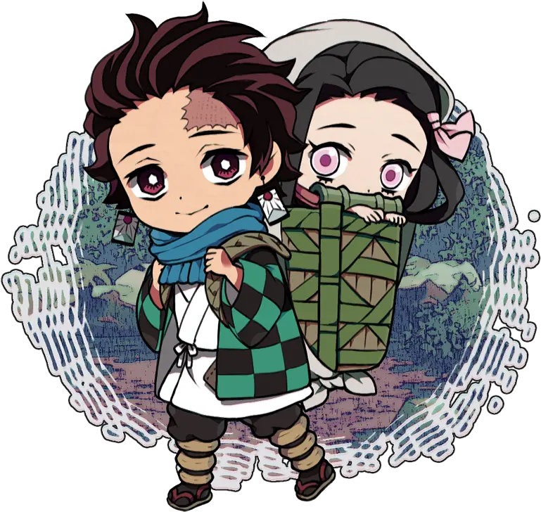  Chibi Demon Slayers Kimetsu No Yaiba Kimetsu No Yaiba Characters Png Anime Chibi Png