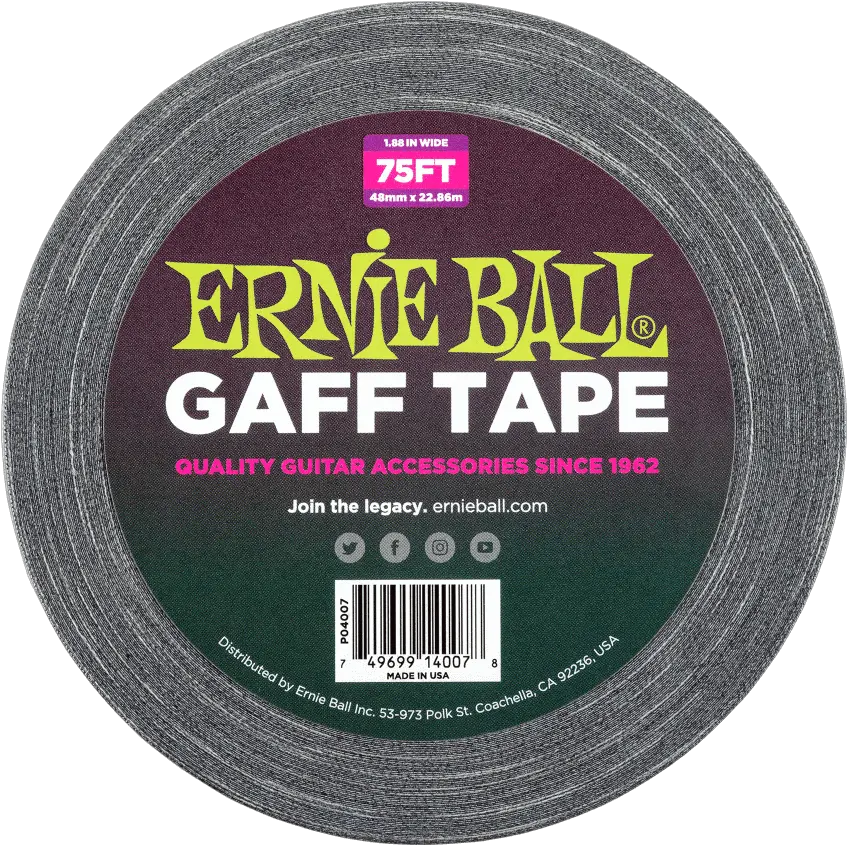  Gaff Tape Ernie Ball Ernie Ball Png Duck Tape Png