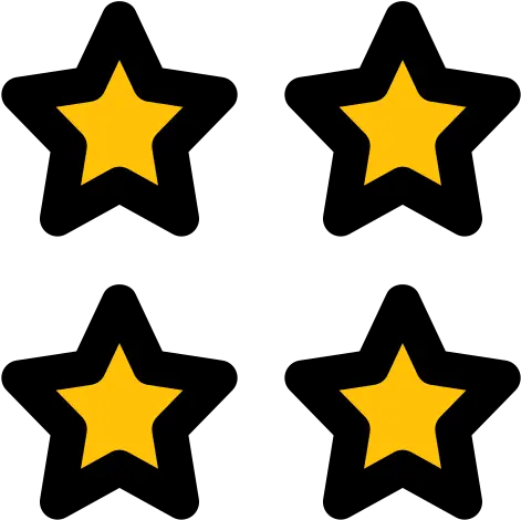  Four Stars Free Signs Icons Types Of Star Png 4 Star Icon