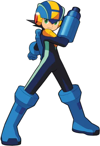  Mega Man Battle Network 1 Characters Tv Tropes Megaman Battle Network Megaman Png Mega Man Transparent