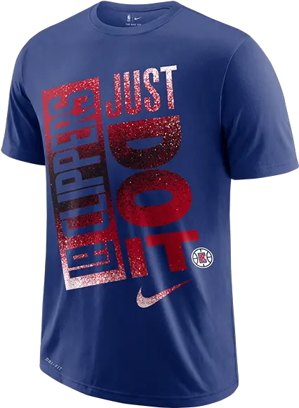  La Clippers Just Do It Mezzo T Shirt Short Sleeve Png Just Do It Png