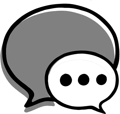  Text Email Or Chat Dot Png Imessage Icon Png