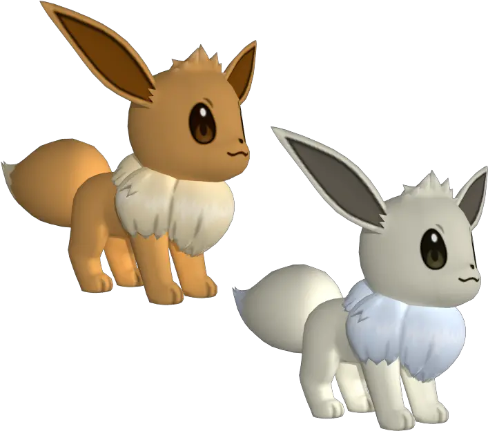  133 Eevee Pokemon Modelo 3d Eevee Png Eevee Png