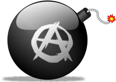  Anarchism Anarchy Png Clipart Anarchist Bomb Anarchy Png