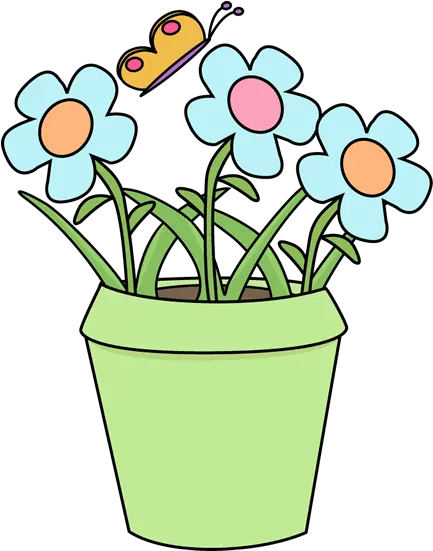  Gardening Flower Pot Clip Art Gardening Flower Pot Image Flower Pot Clipart Png Flowers Clipart Transparent