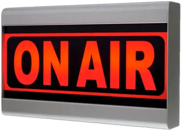  On Air Light Transparent Png Sign On Air Png