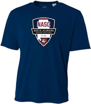  North Alabama Sc Logo Performance T Shirt Active Shirt Png Sc Logo