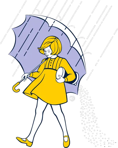  Distributor Since Distribution Management Umbrella Girl Morton Salt Girl Over The Years Png Salt Shaker Transparent Background