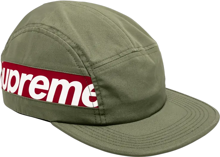  Supreme Side Panel Camp Cap 18 Supreme Png Gucci Hat Png