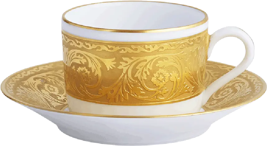  Versailles Gold Tea Cup U0026 Saucer Cup Png Tea Cup Png