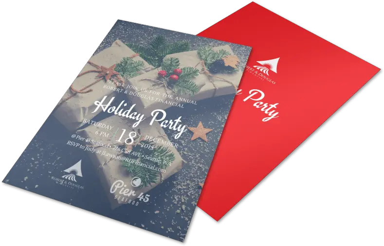  Christmas Holiday Party Flyer Template Flyer Png Holiday Party Png