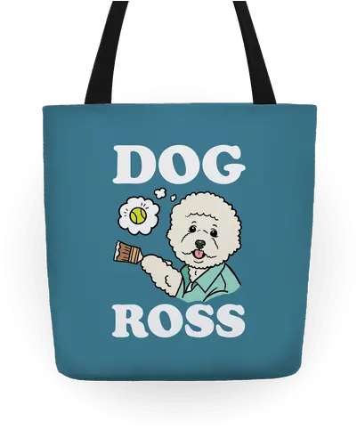  Dog Ross Totes Lookhuman Tote Bag Png Bob Ross Png